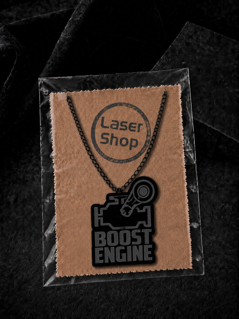آویز آینه ماشین طرح Boost engine