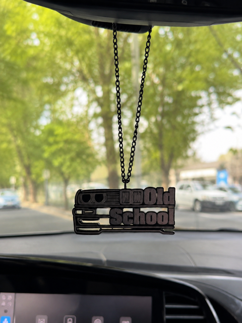 آویز آینه ماشین طرح Old school